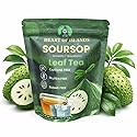 Heart of Islands KOSHER & HALAL Certified Soursop Tea Bags (1g Each) | 20 Tea Bags | Premium Guyabano (Graviola) Leaves from the Philippines | Organic