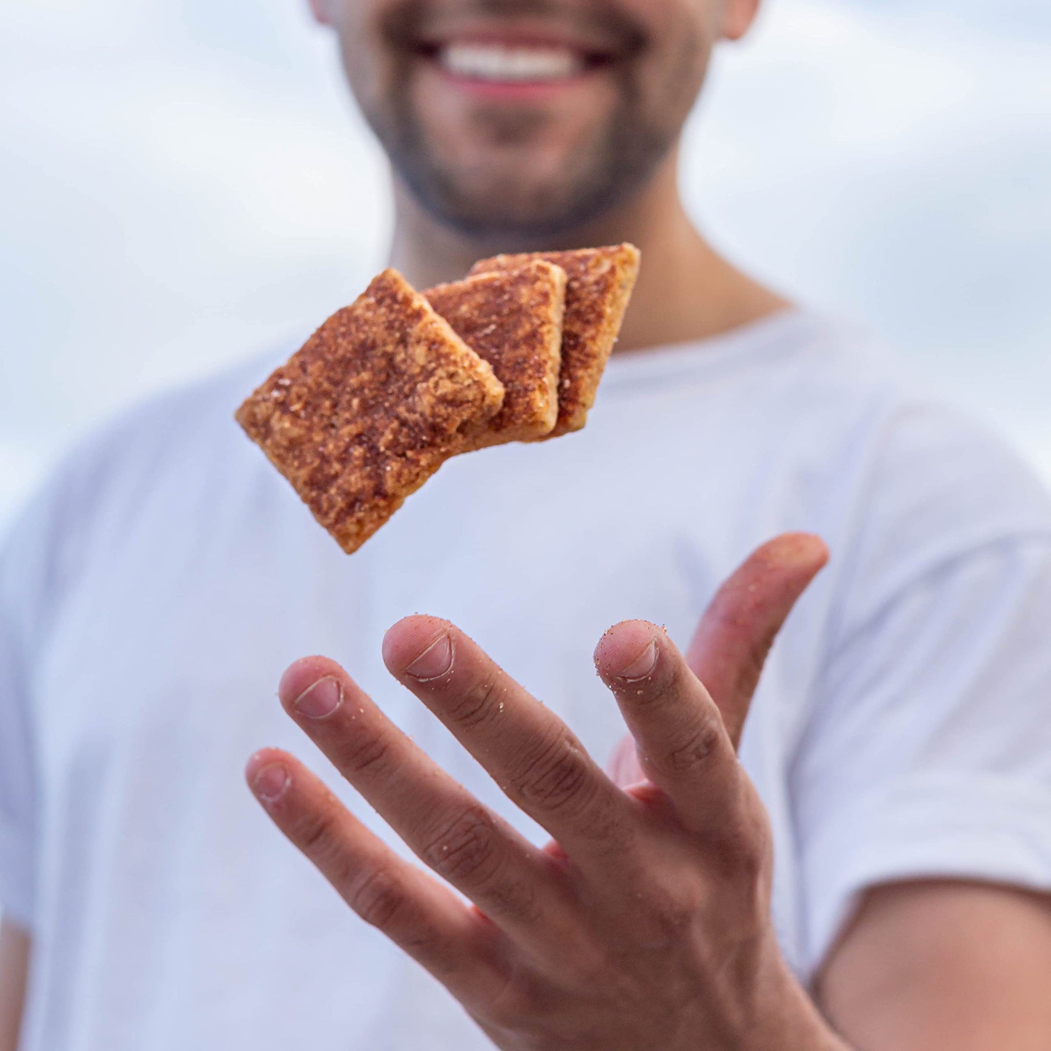 Brooklyn Brittle Cinnamon Walnut Crispy Snack Buttery Crunch Infused Italian Cookie Brittle Snack with Warm Cinnamon and Nutty Walnuts Perfect