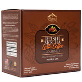 Eternal Spirit Beauty Reishi Mocha Latte - Instant Mushroom Coffee with Cocoa & Reishi Extract - 15 Individual Sachets (24.18g each) - Gourmet