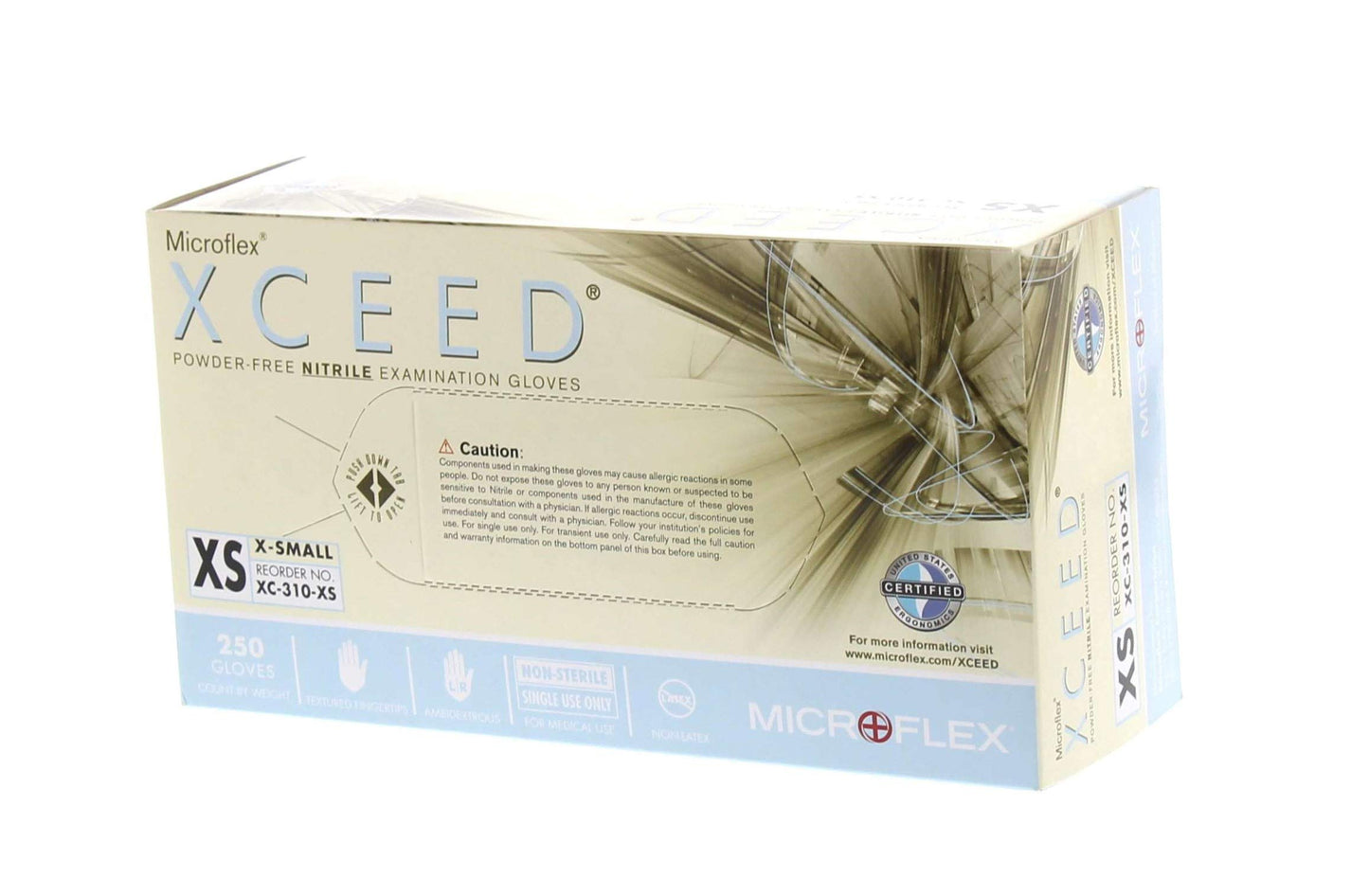 XCEED Powder-Free Nitrile XS