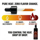 The Spice Drops Ultra-Concentrated Chili Oil - Precision Dropper - 0.5 oz