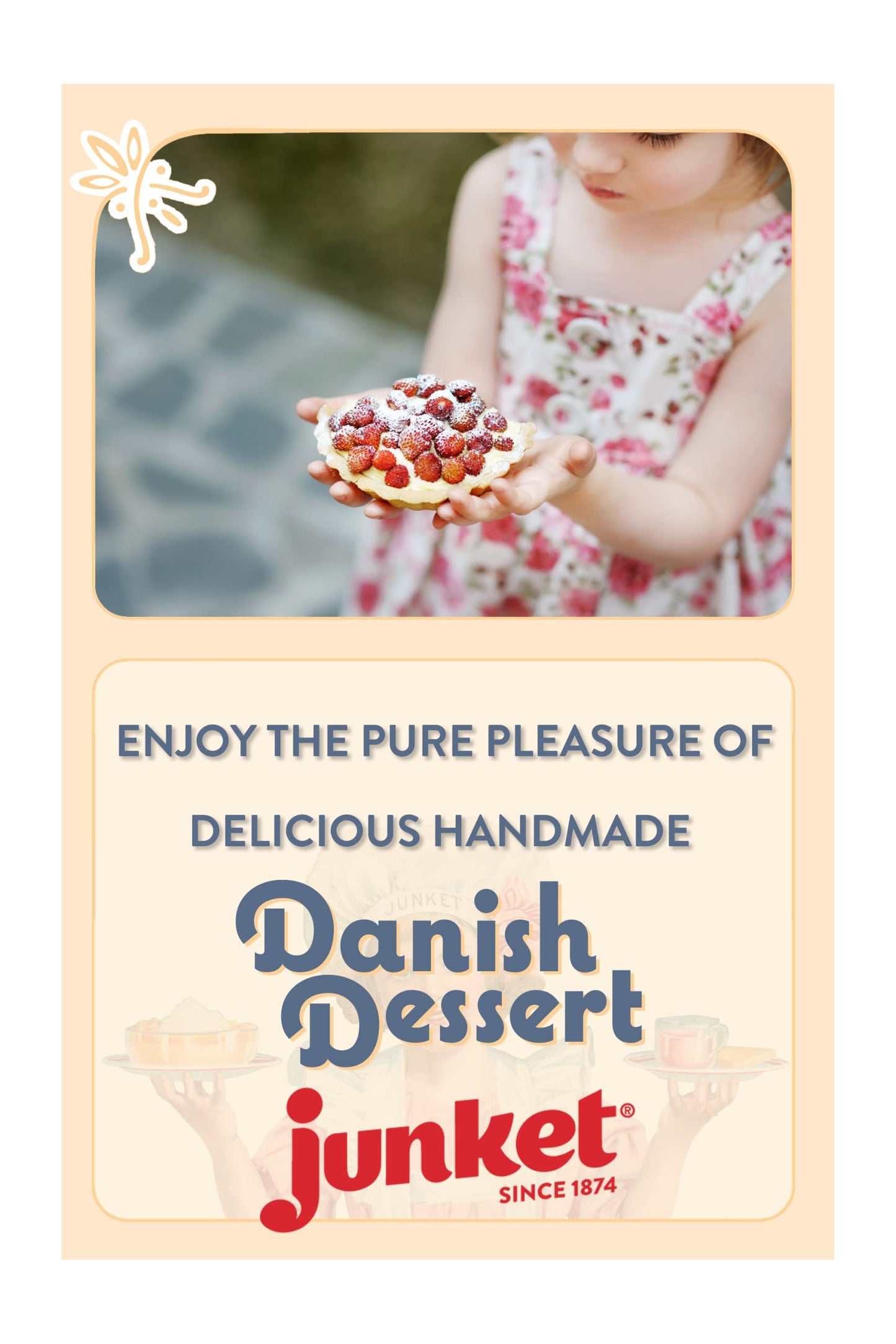 Junket Danish Dessert Raspberry and Strawberry Mix - for Pie Filling, Cheesecake Topping, Sauces, Puddings, and Glazes. Add Water, Heat 60 Seconds