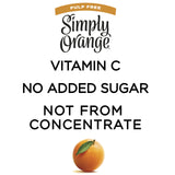 Simply Orange Juice Pulp Free, 11.5 Fl Oz Bottle