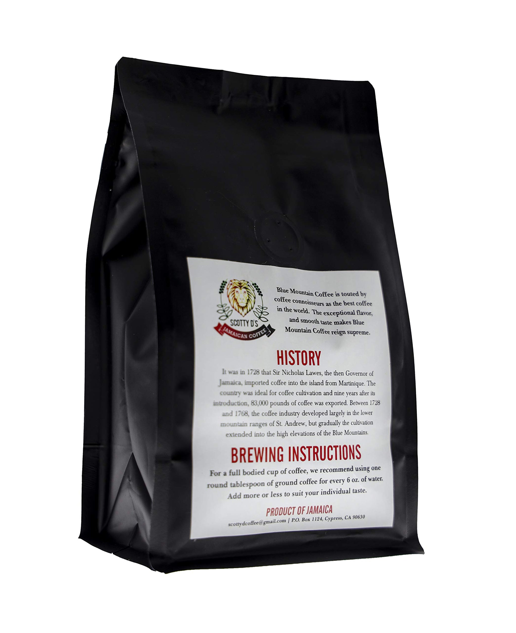 Scotty D's 100% Blue Mountain Coffee