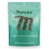 Mighty Leaf Organic Spring Jasmine Green Tea - 1 lb Bulk Loose Leaf Bag - Lightly Caffeinated Premium Whole Leaf Green Tea Naturally Scented
