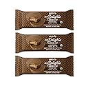 Missy J's Organic Carob Dark Delights Unsweetened Peanut Cup .9 Oz 3 Pack. Vegan Gluten Free, Substitute for chocolate, Perfect for Snacks and Treats