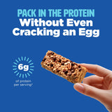 Three Wishes Chewy Granola Bars, Chocolate Chip (4-Pack) - Gluten & Grain-Free Soft Snack Food Bar with 6g Protein, 3g Sugar - Healthy Breakfast