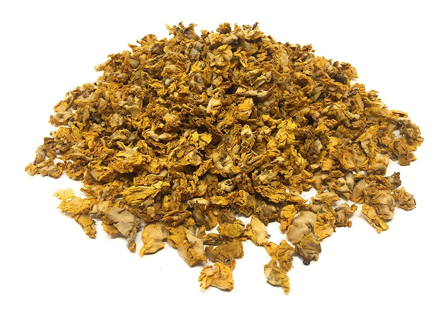 100% Dried Mullein Flowers (Verbascum thapsus) | Net Weight: 0.52oz / 15g | Soothing, slightly sweet tea with many benefits - Used for edible flower