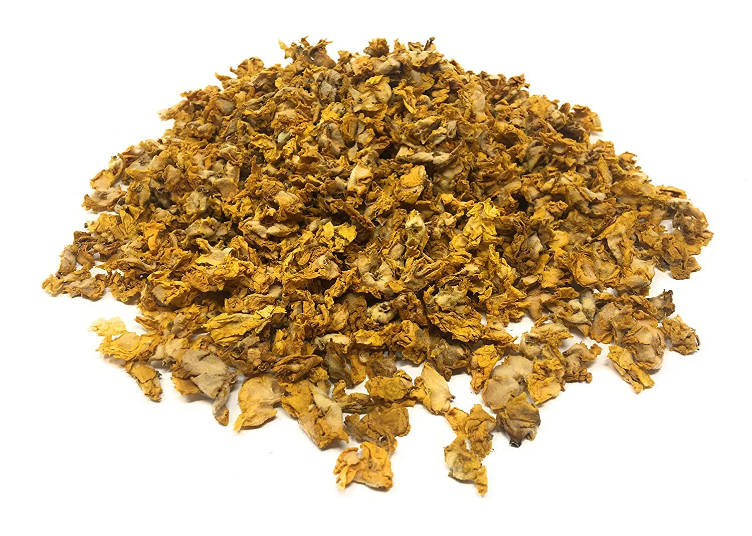 100% Dried Mullein Flowers (Verbascum thapsus) | Net Weight: 0.52oz / 15g | Soothing, slightly sweet tea with many benefits - Used for edible flower