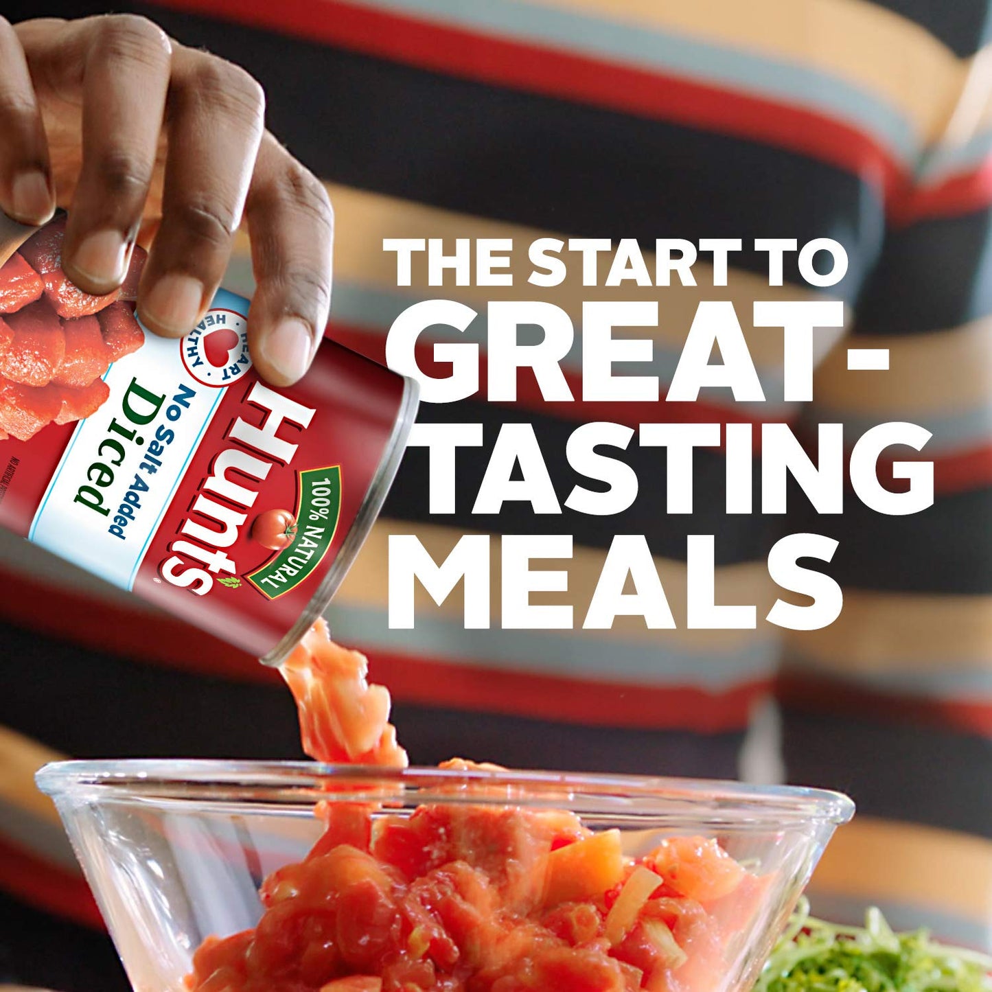 Hunt’s No Salt Added Diced Tomatoes, Perfect for Chili & Soups, 14.5 oz. Can