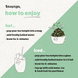 Teapigs Green Tea With Mint Bags Made With Whole Tea Leaves, Natural Ingredients, Non-GMO, Refreshing Moroccan Style – 50 Count (1 Pack of 50