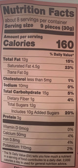Trader Joe’s Candy Cane Chocolate Covered Almonds 8oz 227g (Two Tubs)