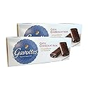 Gavottes - Crispy Lace Crepes From France Covered in Dark Chocolate 2 Packs 2x18 Crepes 2x3.2oz (10 PACK)