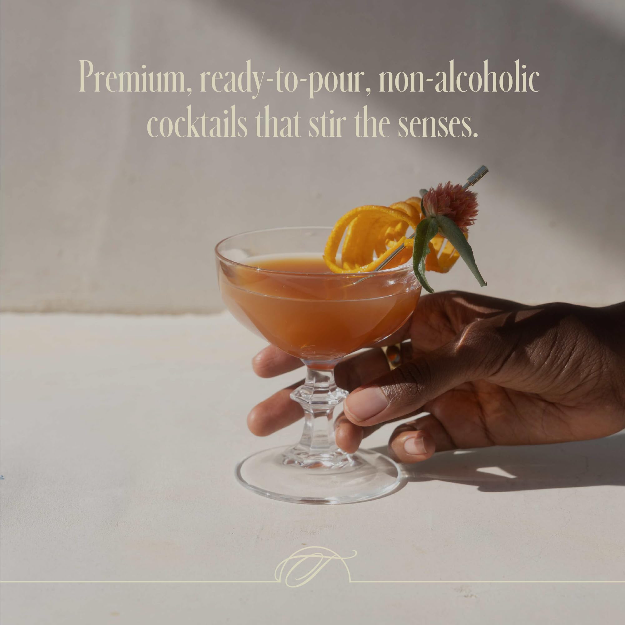 Tilden Cocktails Tandem, Multi Award Winning Non-Alcoholic Cocktail, Vegan and No Sugar Added, Tart Cherry, Bitter Orange, American Oak, 250ml