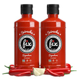 Fix Hot Sauce, Sriracha Sauce - Sriracha Chili Sauce, Organic Red Chili Peppers, Spicy & Bold Flavor, Non-GMO, Gourmet, Sriracha Sauce Hot, Great in
