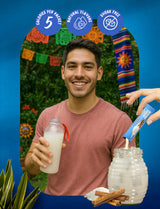 Klass Aguas Frescas, Powdered Drink Mix, 40 Singles Zero Sugar & Caffeine-Free Powder Packets, Water Drink Mix, Flavor: Horchata - 5 Calories Per