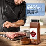 Dependable Food BBQ Spice Mix - 18 oz. Resealable Pouch - Non-GMO, Kosher - Perfect Blend for Grilling, Smoking, and Roasting