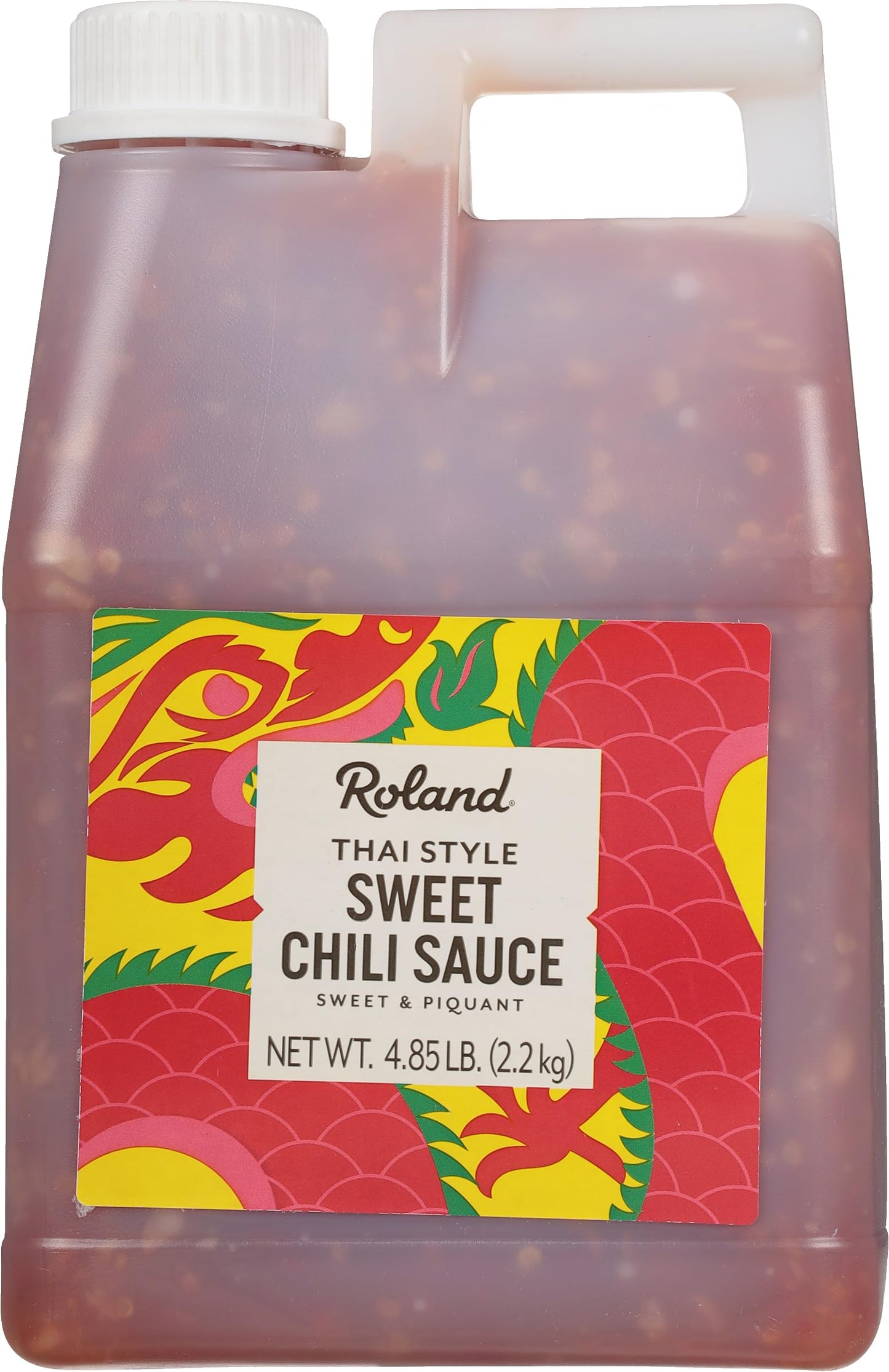 Roland Foods Thai Style Spicy Sweet Chili Sauce, No MSG, Specialty Imported Food, 4.85-Pound Bottle