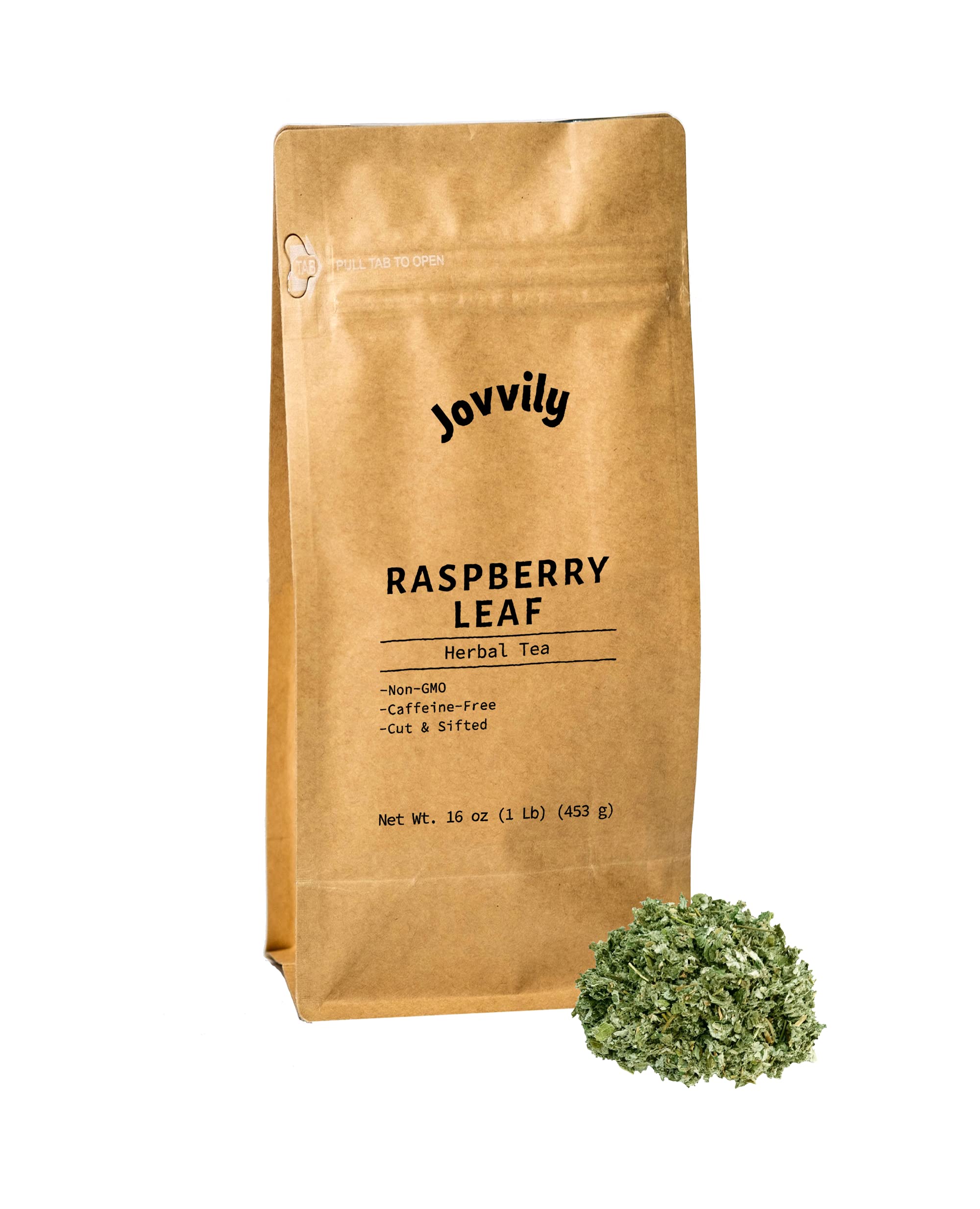 Jovvily Raspberry Leaf - 1lb - Cut & Sifted - Herbal Tea