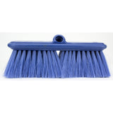SPARTA Flo-Thru Heavy-Duty Deck Scrub Brush Nylon Bristled, Boat and Floor Scrub Broom with Protective Bumper for Floors and Large Equipment, Plastic