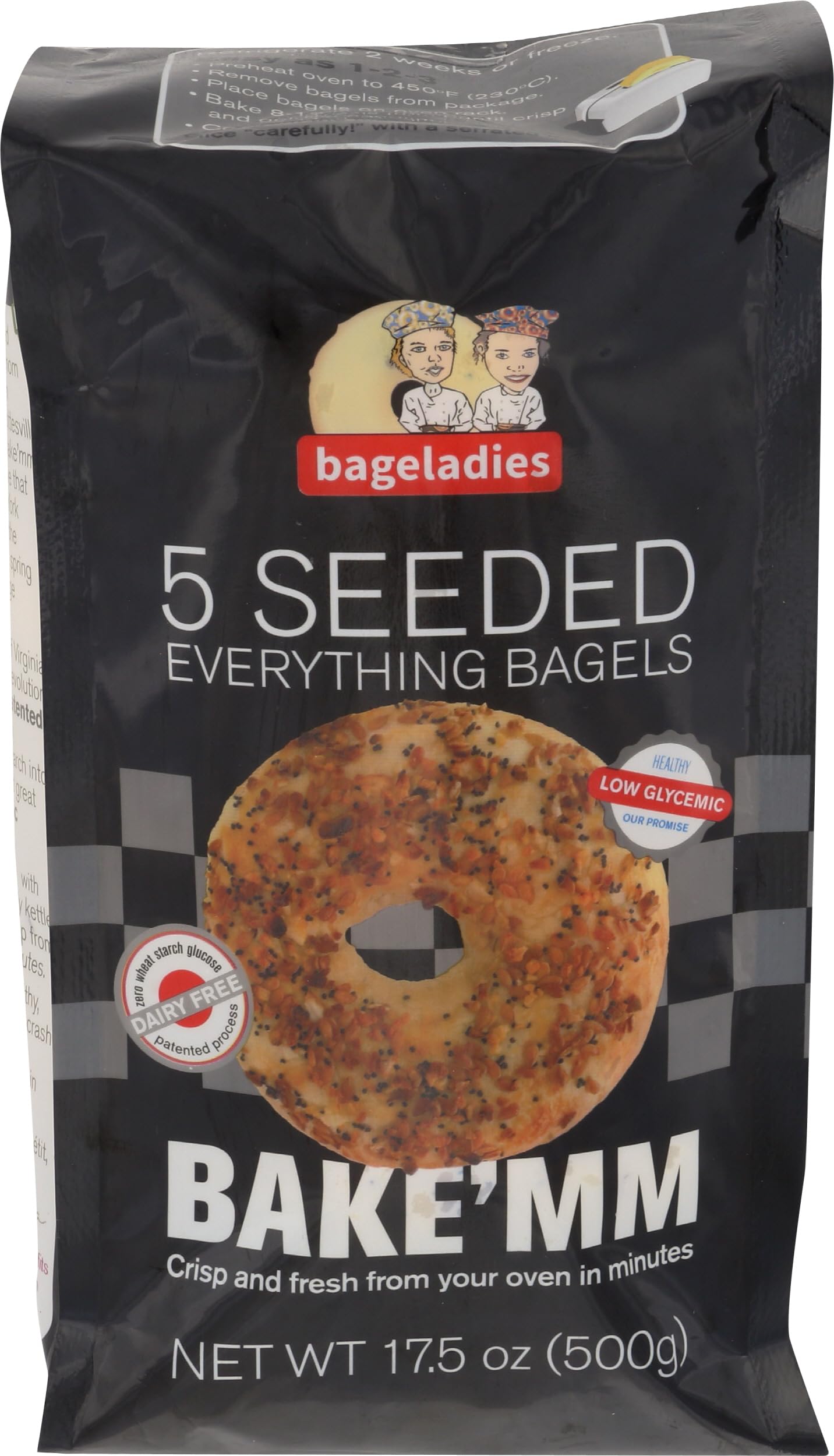 BAKE 'MM Everything Bagels, 17.5 OZ