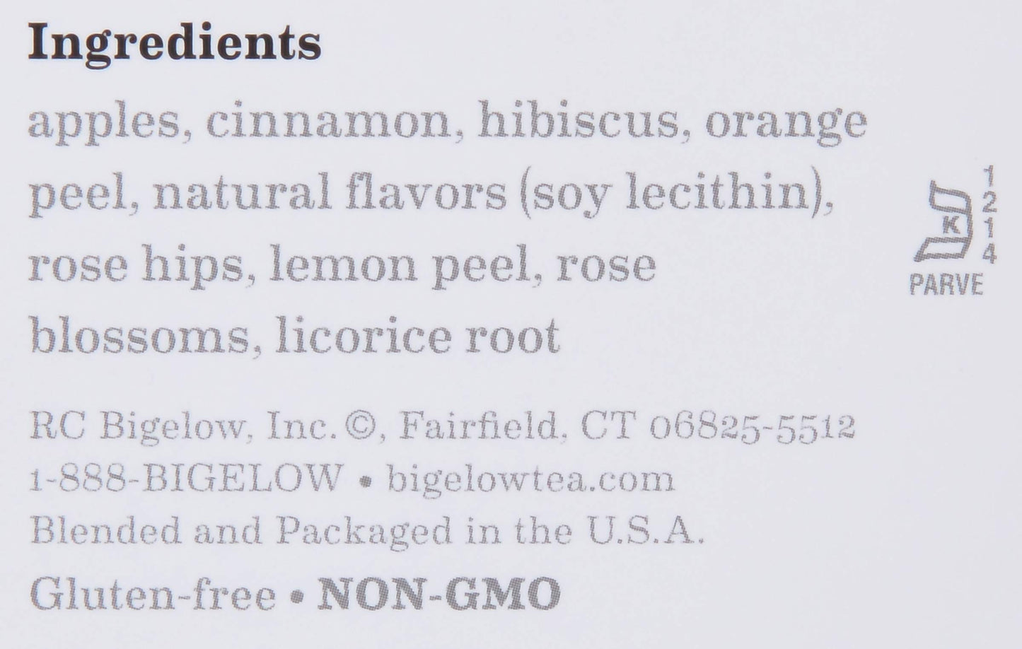 Bigelow Cinnamon Apple Herbal Tea Bags 28-Count Boxes (Pack of 6) Cinnamon Apple Hibiscus Flavored Herbal Tea Bags All Natural Non-GMO