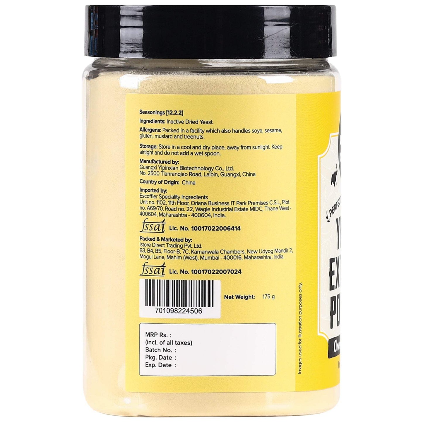 Urban Platter Nutritional Yeast Powder, 200g [All Natural, Fortified, Vegan-friendly]