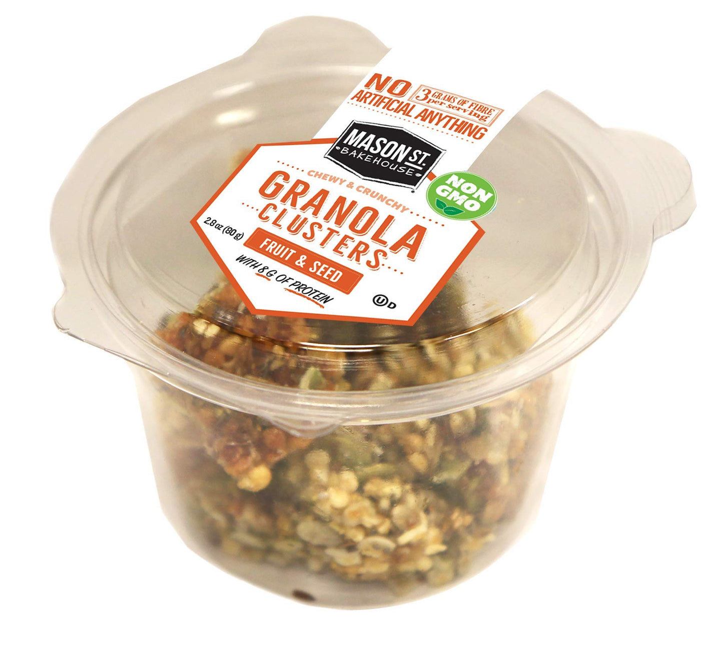 Mason Street Bakehouse, Fruit & Seed Bites Snack Cup, 2.8oz