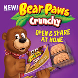 Bear Paws Crunchy Double Chocolate - Peanut Free Crunchy and Delicious Cookies to Open and Share at Home with No Artificial Colours or Flavours 240g