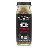 Watkins 1868 Organic Grilling Spiced Maple Seasoning, 4.2 oz (Pack of 1)