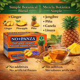 Herbal Tea by High Supreme - 30 Tea Bags,Ginger, Pineapple, Cinnamon & Flaxseed - 100% Natural,Vegan, Caffeine-Free Infusion-Traditional Herbal Blend
