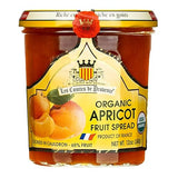 Apricot Jam Spread USDA Organic Preserve - 12 OZ / 340 G - Made in France Traditional Jam Non GMO Gluten Free
