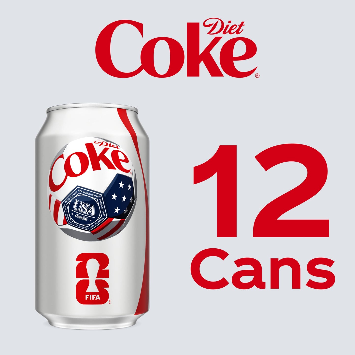 Diet Coke Soda Soft Drinks, 12 fl oz Fridge Pack Cans, 12 Pack - Cola Flavored Diet Soda Soft Drinks