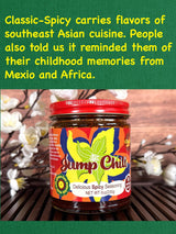Jump Chili Classic - Spicy (8 oz/230g), more than Chili Oil with layers of flavors, Gluten-free.