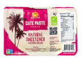 Royal Palm Premium Date Paste 14.2oz (400g), Natural, Pure, Non-GMO, Vegan Date Paste Healthy Sweetener for Baking & Cooking, Gluten-Free, Premium