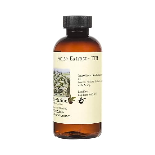 OliveNation Star Anise Extract Brewing Flavor, TTB-Approved, Non-GMO, Gluten Free, Kosher, Vegan - 4 ounces