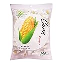 Haoliyuan Corn Flavor Sweet Soft Chewy Milk Candy, 100 Pieces (360g)