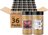 Soeos Chinese Five Spice Pack of 36? 4oz*36?, Five Spice Powder, Five Spice Chinese Seasoning Non-GMO, Non-irradiated, No preservatives, No MSG