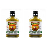 Garlicky Greengo Hot Sauce 2-Pack | Jalapeno & Garlic Green Hot Sauce | Gluten-Free | Go Texan | Texas Craft | 2 x 6.5oz | Hot Line Pepper Products