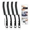 4Pcs Multifunctional Crevice Cleaning Brush Tool - Crevice Cleaning Brush - Hard Bristle Crevice Cleaning Brush - Bathroom Crevice Brush - Grout