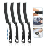 4Pcs Multifunctional Crevice Cleaning Brush Tool - Crevice Cleaning Brush - Hard Bristle Crevice Cleaning Brush - Bathroom Crevice Brush - Grout