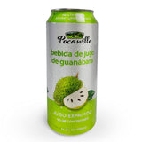 Pocasville Fruit Juices, Squeezed not form Concentrate, 16.5 Fluid Ounce Can (Soursop, 6 Cans)