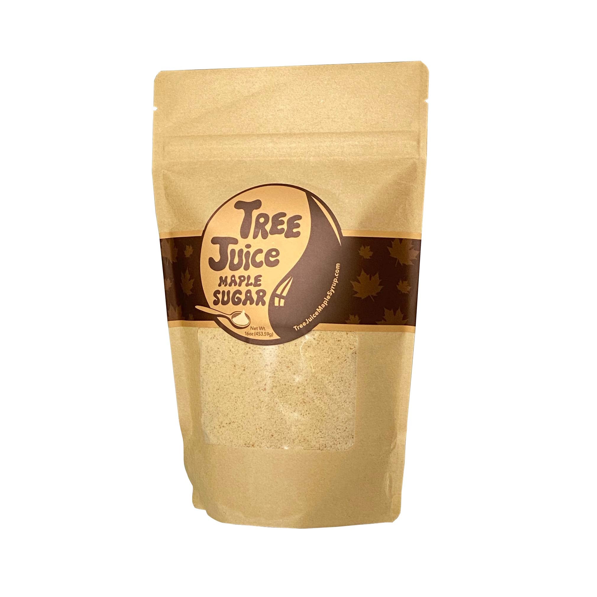 Tree Juice 100% Pure Grade A Maple Sugar | 1 Pound Bag