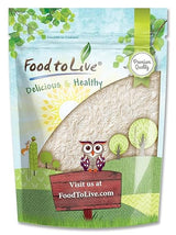 Food to Live Long Grain White Rice, 5 Pounds Raw, Vegan, Kosher. Easy to Cook. Stays Separate and Fluffy. Rich in Iron and Low in Fat. Great as Side Dish. Perfect for Stuffing, Pilafs, and Salads