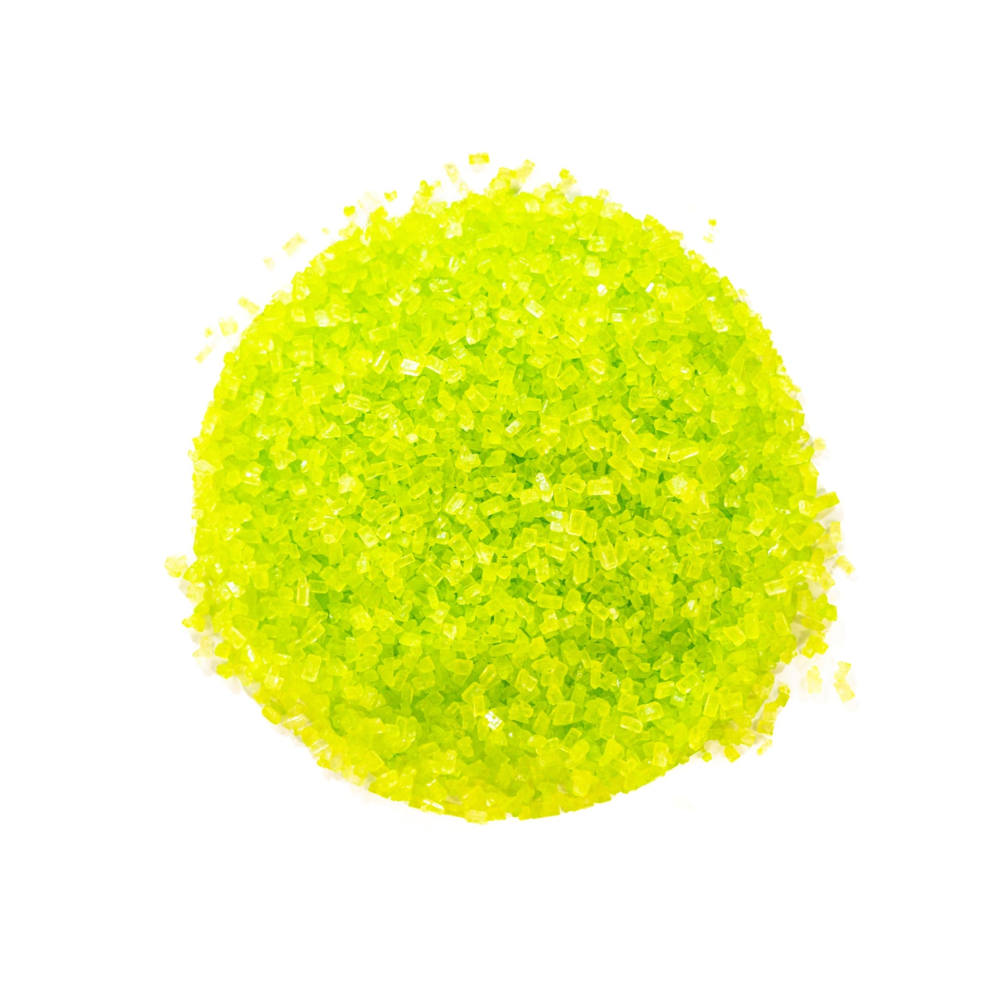 Bakerpan Sugar Sprinkles for Baking - 7 Ounce Lime Green Decorating Sugar Crystals for Cookies, Cake Pops, Ice Cream (Made in USA)