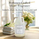 The Laundress Luxury Laundry Detergent, Gallon Pump, 126 Loads, Scented Signature Classic Fragrance, Concentrated Triple Enzyme Deep Cleaning