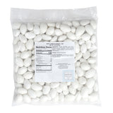 White Jordan Almonds, 2 Pound Jordan Almonds Bulk Bag, White Candy, Wedding Candy Favors, Events & Holidays
