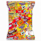 Individually Wrapped Mini Candy & Chocolate Mix - 6 lb Bulk Easter Candy Assortment - Easter - Pinata Stuffer Candies Variety Pack, Office CandyBowl