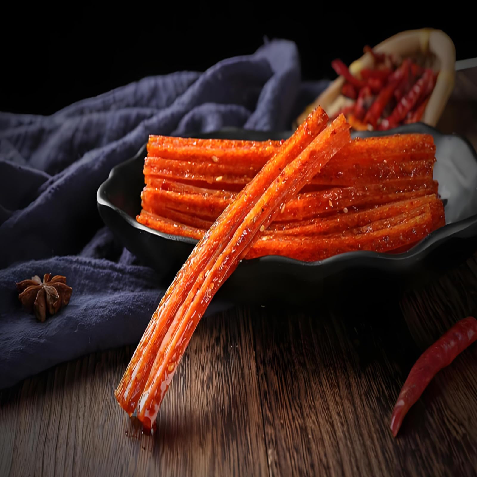 Spicy Strip, WeiLong Latiao, Spicy Gluten, A small,StripGift Pack,Chinese Special Casual Snack Food, WeiLong Latiao, enjoy delicious food