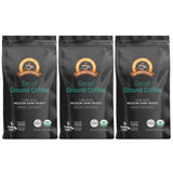 Alex's Low Acid Organic Coffee 12oz Bag (Pack of 3) (Fresh Ground Decaf)
